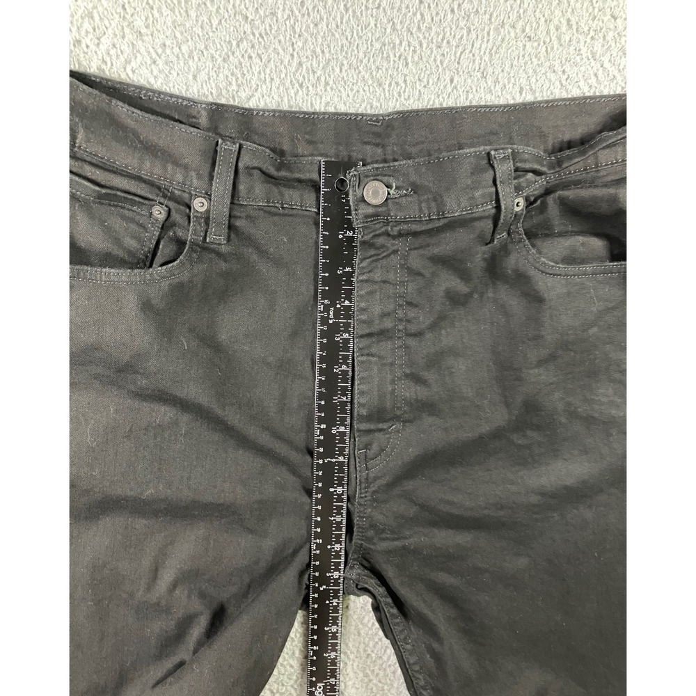 Levis 559 Denim Shorts Men 36 Black Jorts Grunge Street Gorpcore y2k Skater - Picture 14 of 14